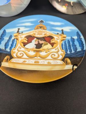 Walt Disney Edwin M. Knowles Cinderella Plates