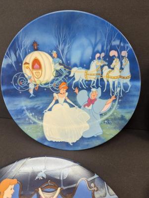 Walt Disney Edwin M. Knowles Cinderella Plates