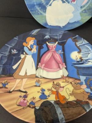 Walt Disney Edwin M. Knowles Cinderella Plates