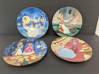 Walt Disney Edwin M. Knowles Cinderella Plates