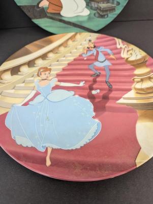 Walt Disney Edwin M. Knowles Cinderella Plates