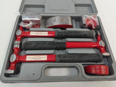 US General 7 Piece Dent Body Fender Set Repair Hammer Kit