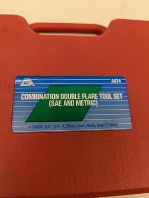 CTA Combination Double Flare Tool Set Model A974