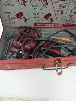 Vintage Soldering Gun Central Pneumatic Grinder Tap & Die Set 8 Piece Wire Wheels Brush Set