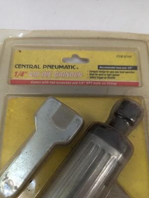 Vintage Soldering Gun Central Pneumatic Grinder Tap & Die Set 8 Piece Wire Wheels Brush Set