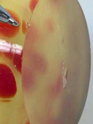 Murano Millefiori Style Glass Vase Approx 13" Tall #23