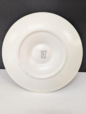 Vintage Majolica Shell Fish Oyster Plate Brown & Beige Longchamp France Approx 9 1/2" Choice 3