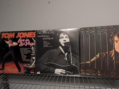 Vintage Records Paul Simon Neil Diamond Tom Jones & Other Artist Lot 1