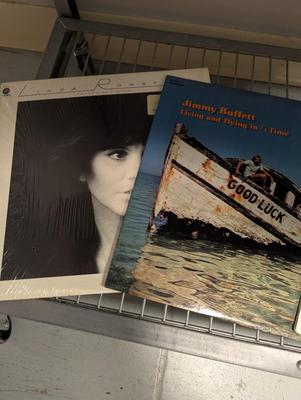 Vintage Records Willie Nelson John Prine Kenny Rogers Bonnie Raitt & Various Artist Lot 2