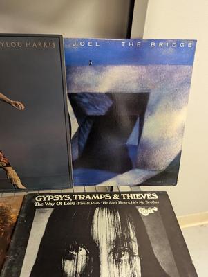 Vintage Records Willie Nelson John Prine Kenny Rogers Bonnie Raitt & Various Artist Lot 2