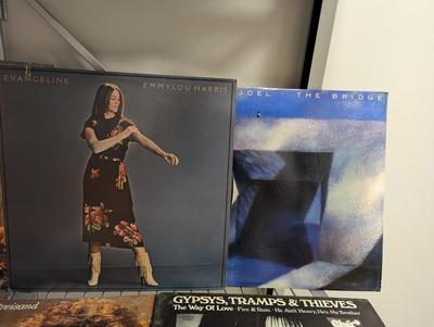 Vintage Records Willie Nelson John Prine Kenny Rogers Bonnie Raitt & Various Artist Lot 2