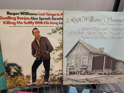 Vintage Records Elton John ZZ Top The Doors Roger Williams Randy Newman & More Artist Lot 3