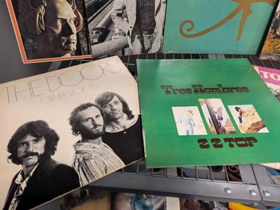 Vintage Records Elton John ZZ Top The Doors Roger Williams Randy Newman & More Artist Lot 3