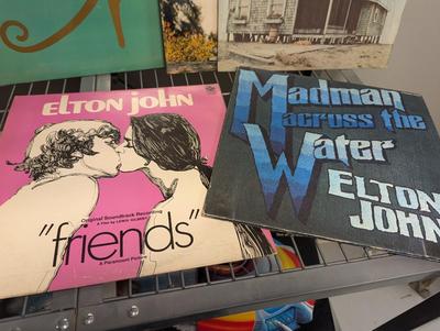 Vintage Records Elton John ZZ Top The Doors Roger Williams Randy Newman & More Artist Lot 3