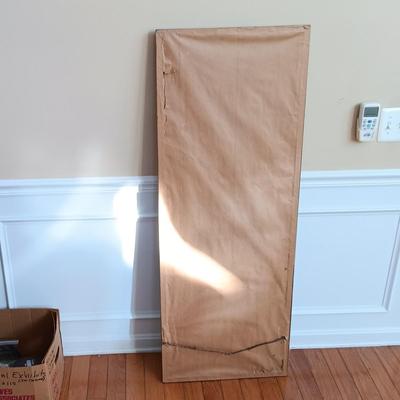 LOT 500: Vintage Gold Gilt Long Mirror 2' x 4-1/2'