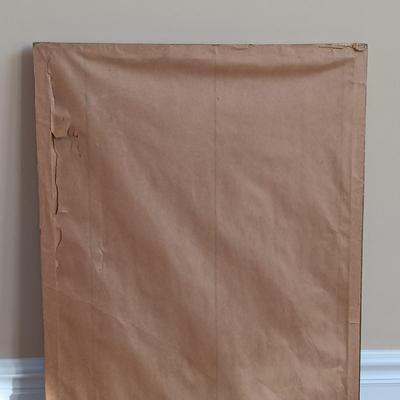 LOT 500: Vintage Gold Gilt Long Mirror 2' x 4-1/2'