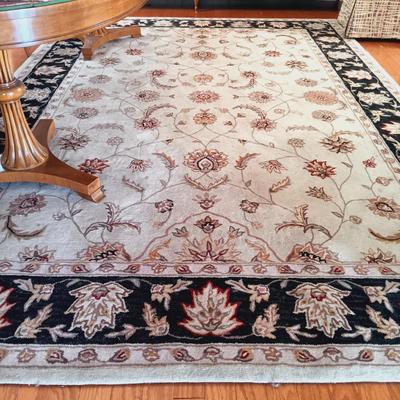 LOT 504: Large Floral Rug 8' x 11'