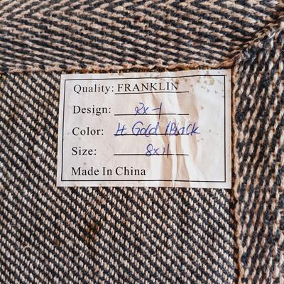 LOT 504: Large Floral Rug 8' x 11'