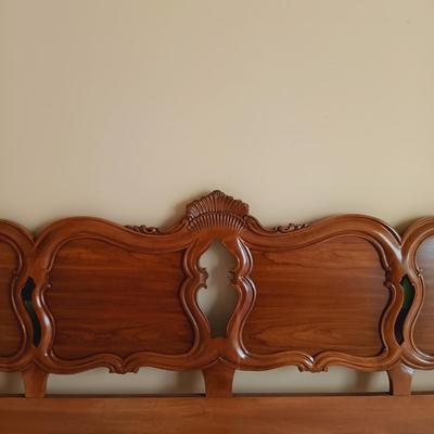 LOT 505: John Widdicomb French Country King Headboard