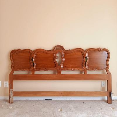 LOT 505: John Widdicomb French Country King Headboard