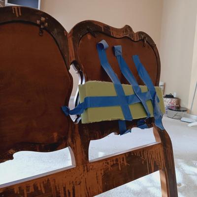 LOT 505: John Widdicomb French Country King Headboard