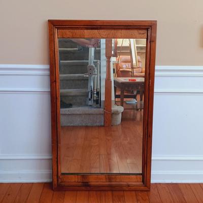 LOT 507: Vintage MCM Wall Mirror 2-1/2' x 3-1/2'