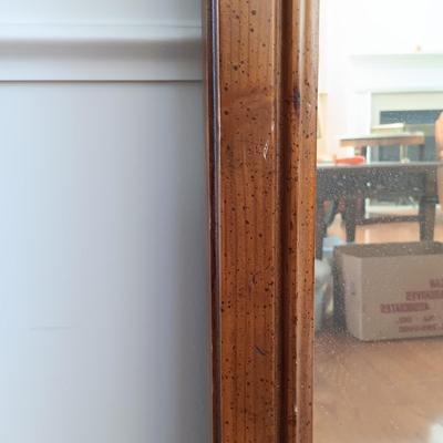 LOT 507: Vintage MCM Wall Mirror 2-1/2' x 3-1/2'