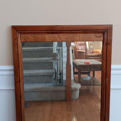 LOT 507: Vintage MCM Wall Mirror 2-1/2' x 3-1/2'