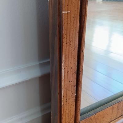 LOT 507: Vintage MCM Wall Mirror 2-1/2' x 3-1/2'