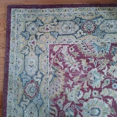 LOT 508: Floral Oriental-Style Area Rug 8' x 10-1/2'