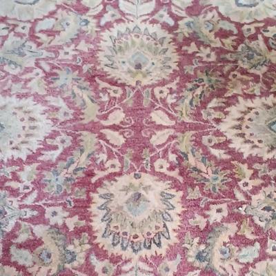 LOT 508: Floral Oriental-Style Area Rug 8' x 10-1/2'