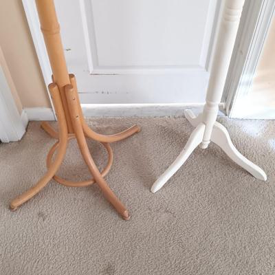 LOT 509: Pair of Vintage Coat Stands