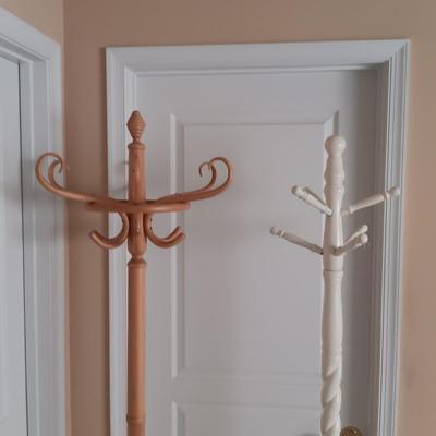 LOT 509: Pair of Vintage Coat Stands