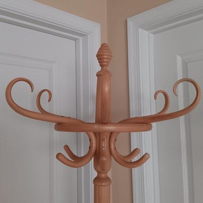 LOT 509: Pair of Vintage Coat Stands