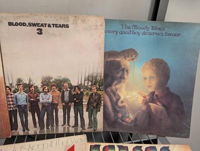 Vintage Records Crosby Stills & Nash Dan Fogelberg Blood, Sweat & Tears & Various Artist Lot 5