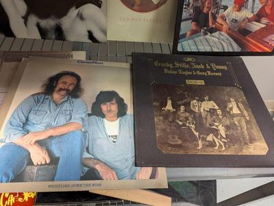 Vintage Records Crosby Stills & Nash Dan Fogelberg Blood, Sweat & Tears & Various Artist Lot 5