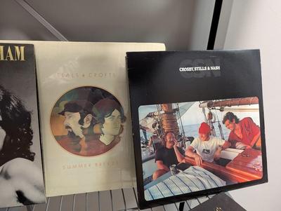 Vintage Records Crosby Stills & Nash Dan Fogelberg Blood, Sweat & Tears & Various Artist Lot 5