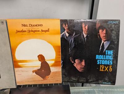 Vintage Records Cat Stevens Iron Butterfly Chicago Rolling Stones Various Artist Lot 6