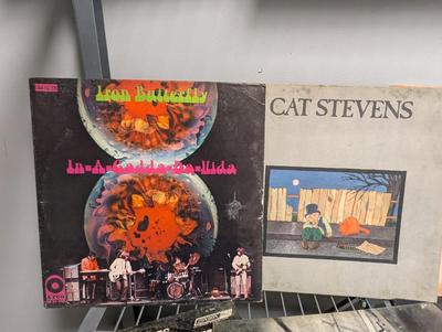 Vintage Records Cat Stevens Iron Butterfly Chicago Rolling Stones Various Artist Lot 6