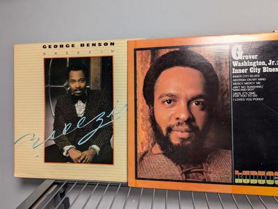 Vintage Records Earth Wind & Fire Stevie Wonder Lionel Richie George Benson Various Artist Lot 7