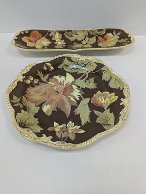 Raymond Waites Certified International Corporation Serving Plates Savannah