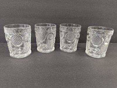 Antique 19th Century Horn Of Plenty EAPG Boston & Sandwich Whiskey Flint Glass