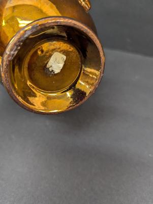 Antique Copper Lusterware Pitcher