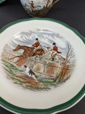 5 Piece Spode England J F Herring Dishes