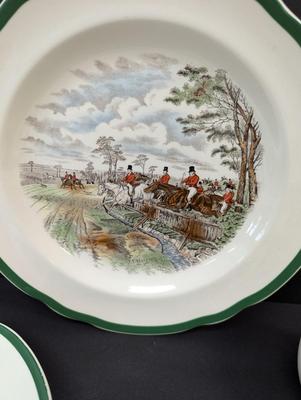 5 Piece Spode England J F Herring Dishes