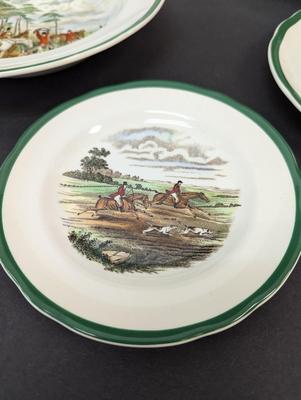 5 Piece Spode England J F Herring Dishes