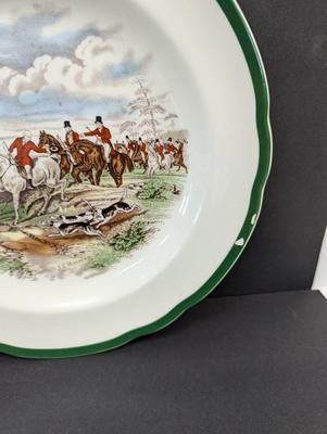 Spode England J F Herring Plates "Full Cry" "The Find"
