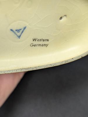 Vintage West Germany Hummel Boy With Red Rabbit
