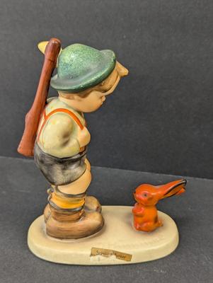 Vintage West Germany Hummel Boy With Red Rabbit