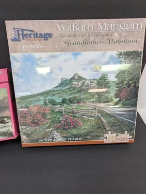 Thomas Kinkade & William Mangum "Grandfather Mountain" Puzzle